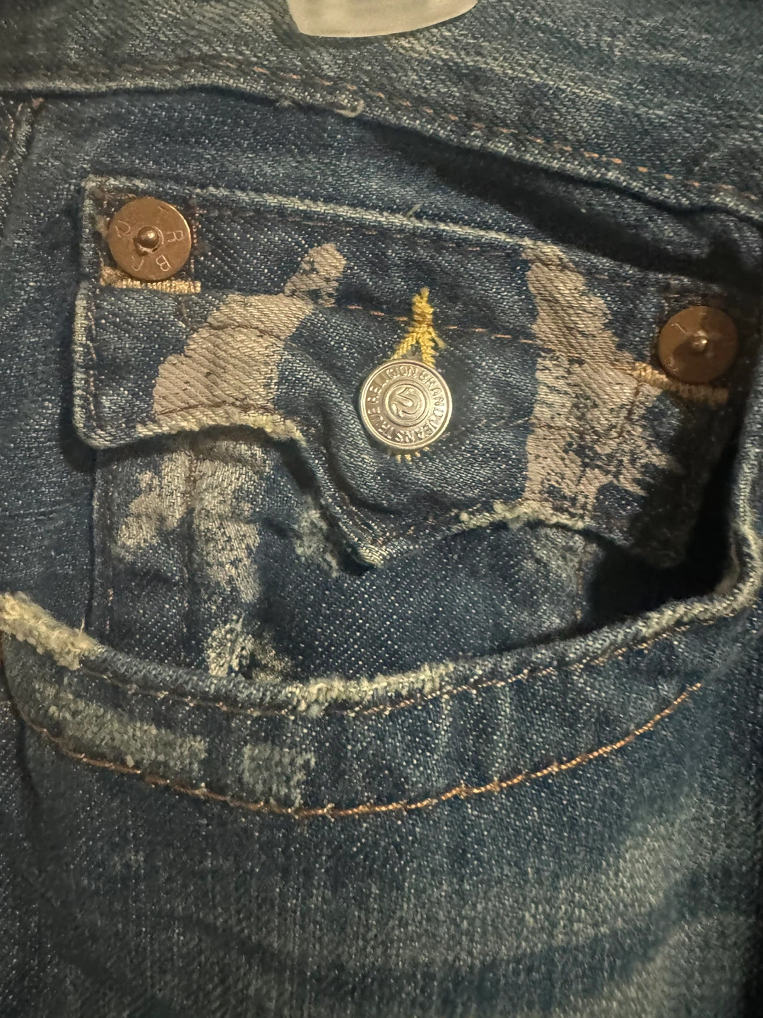 True Religion Straight Leg Jeans - photo 5