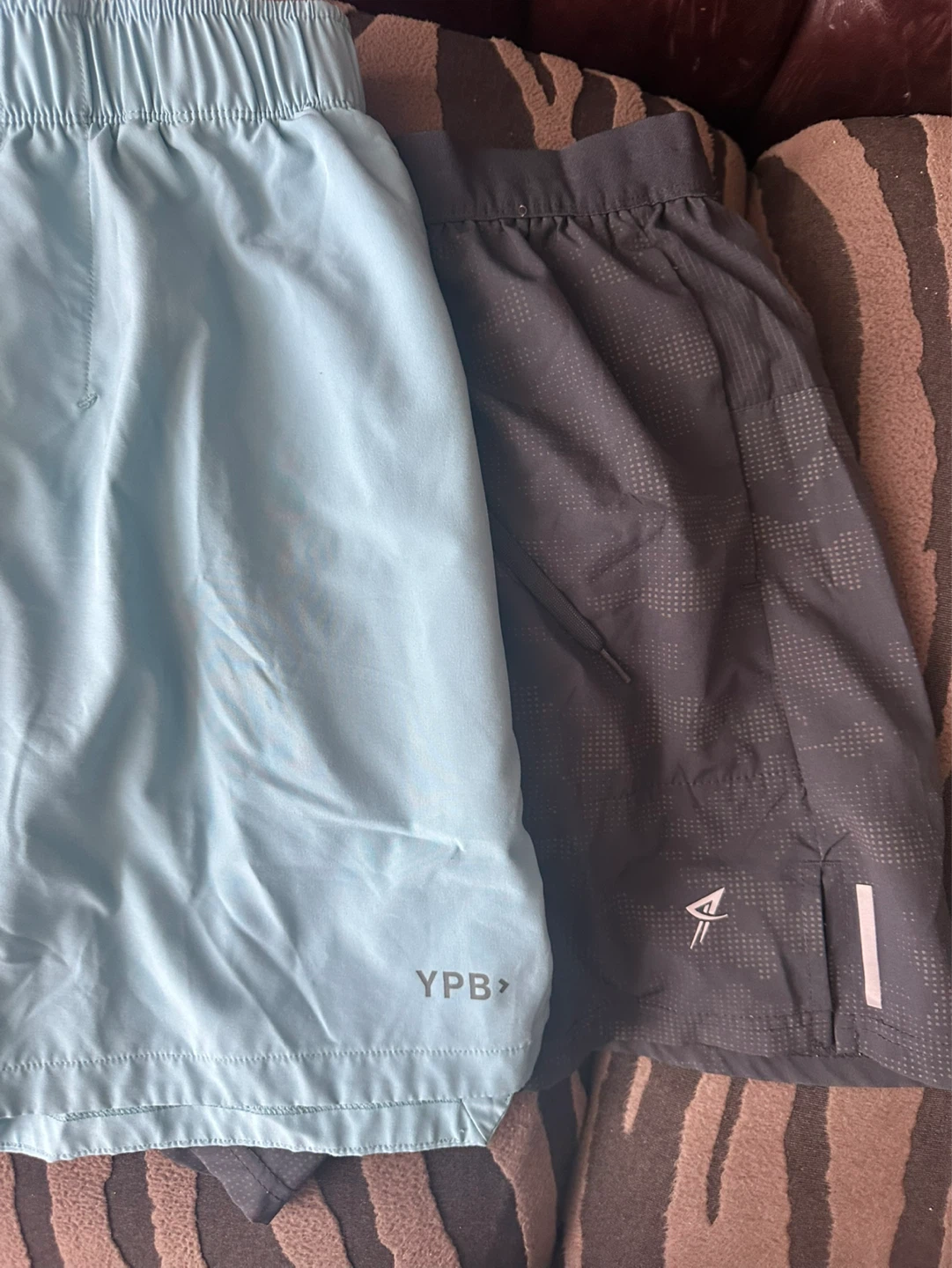 2 pairs of Men Workout Shorts XS for W28-30