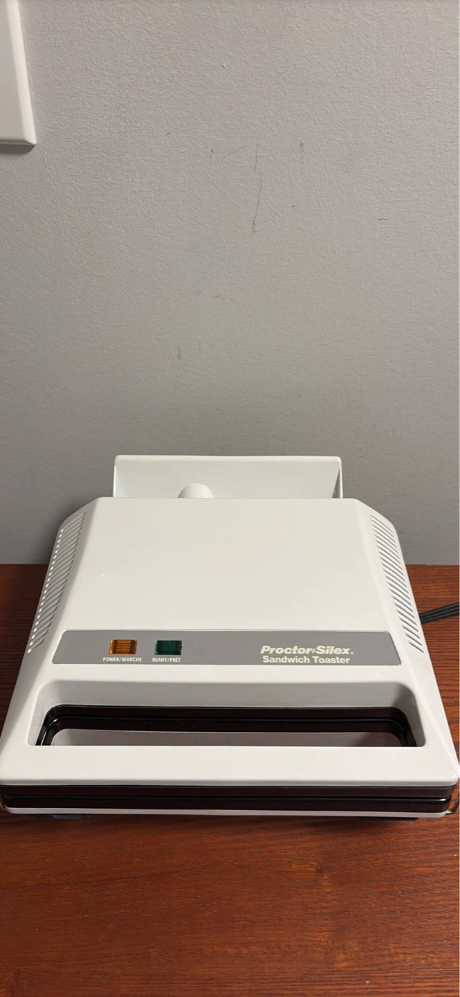 New Proctor Silex Sandwich Toaster Open box - photo 4