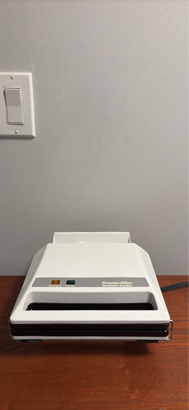 New Proctor Silex Sandwich Toaster Open box - photo 3