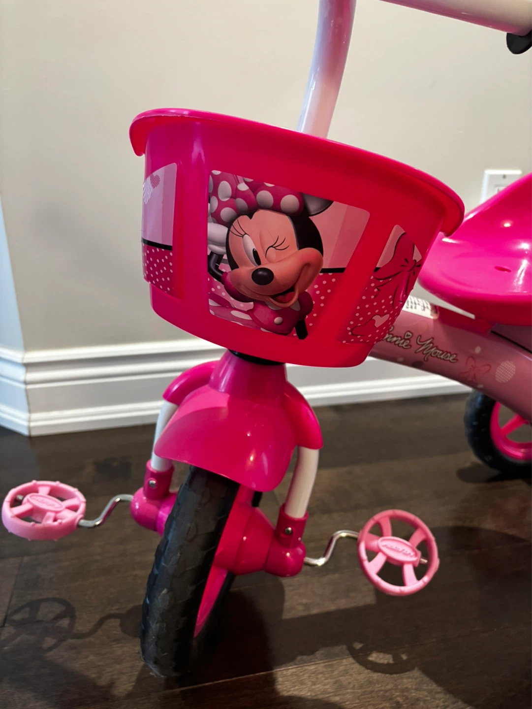 Minnie Mouse Pink Tricycle with Basket - photo 2