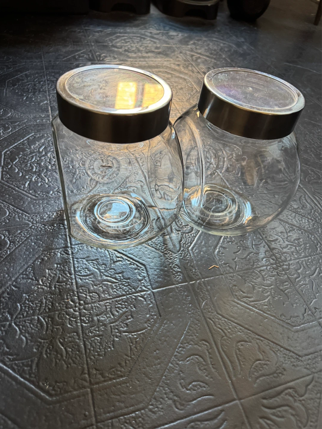 Glass Jars with Metal Lids - Set of 2 - photo 4
