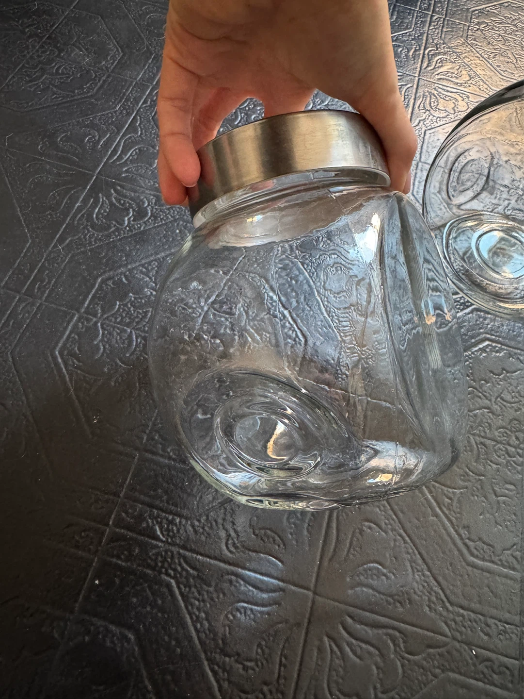 Glass Jars with Metal Lids - Set of 2 - photo 2