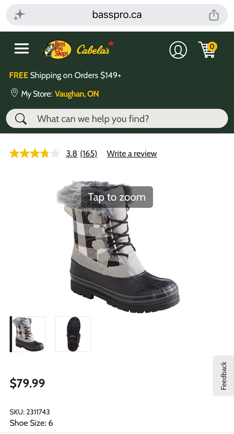 Natural Collection Women's Snow Boots Size 9 - photo 5