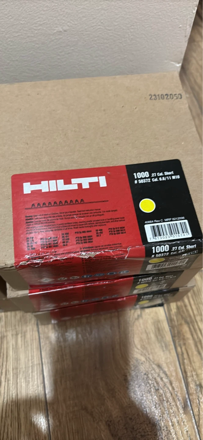 HILTI POWDER CARTRIDGES - photo 2