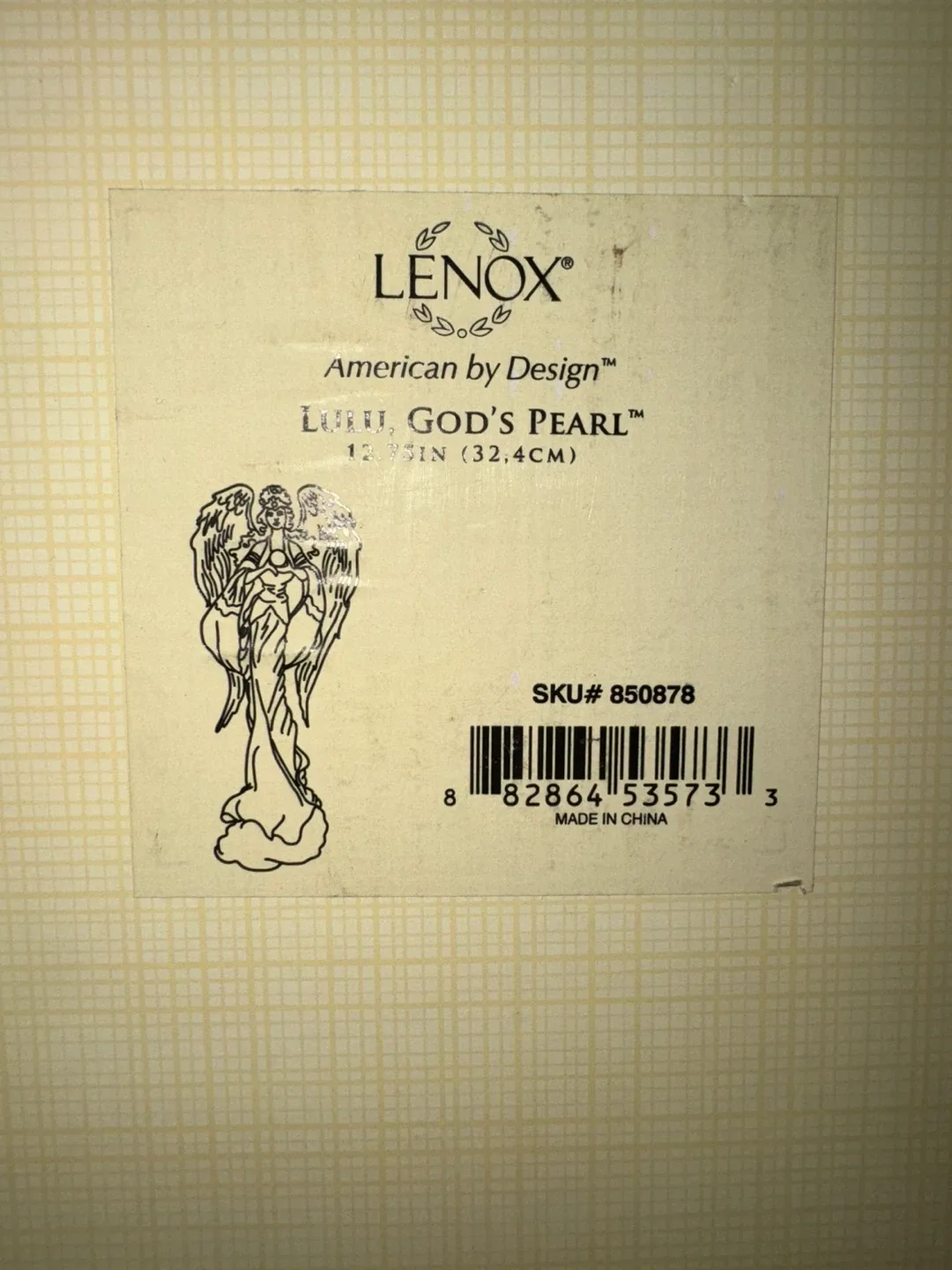 Lenox God's Pearl Angel Figurine 12.75in - photo 5