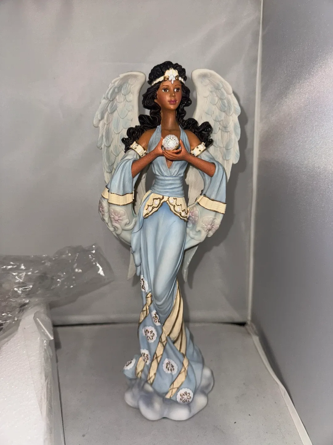 Lenox God's Pearl Angel Figurine 12.75in