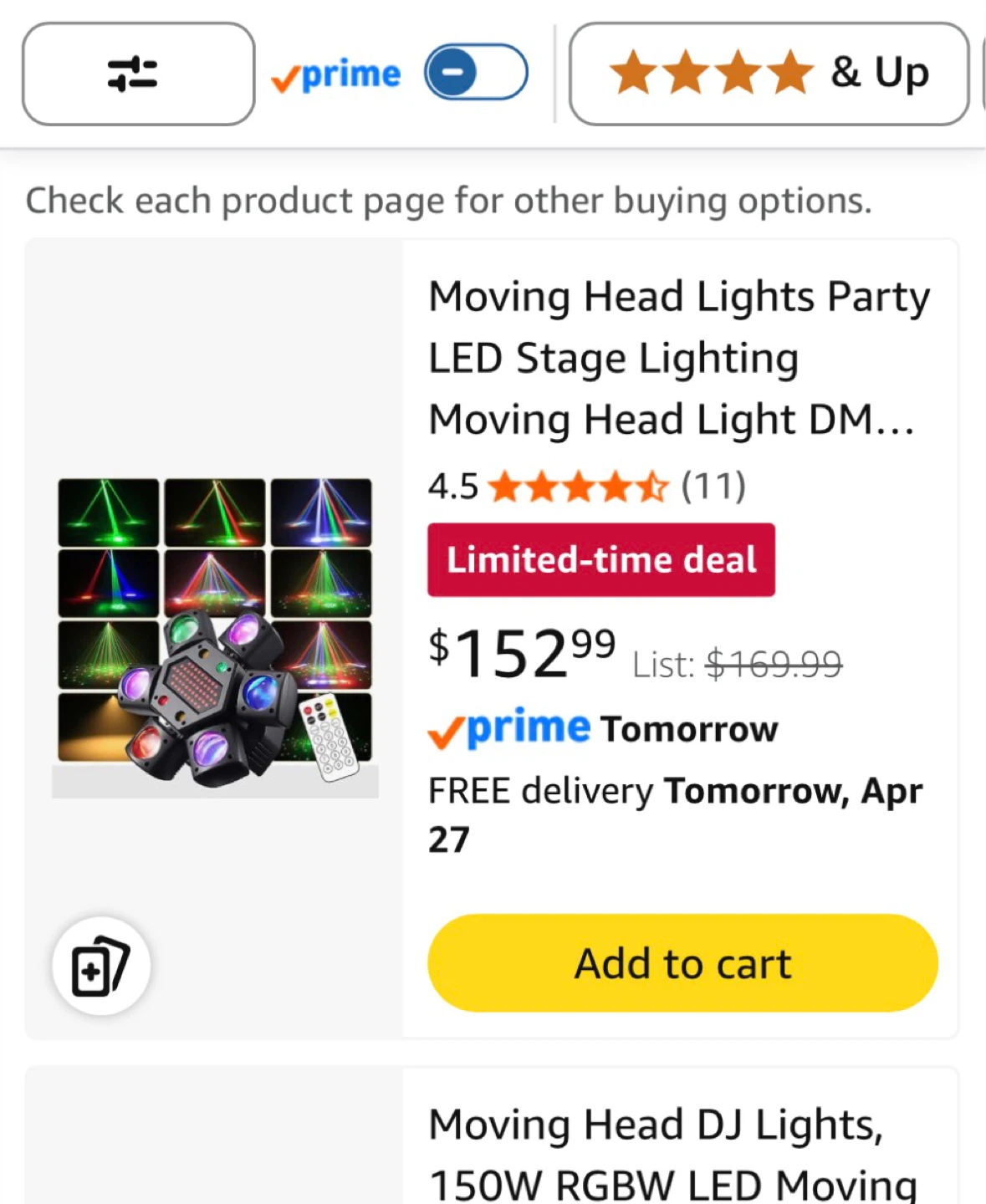 Moving Head DJ Lights