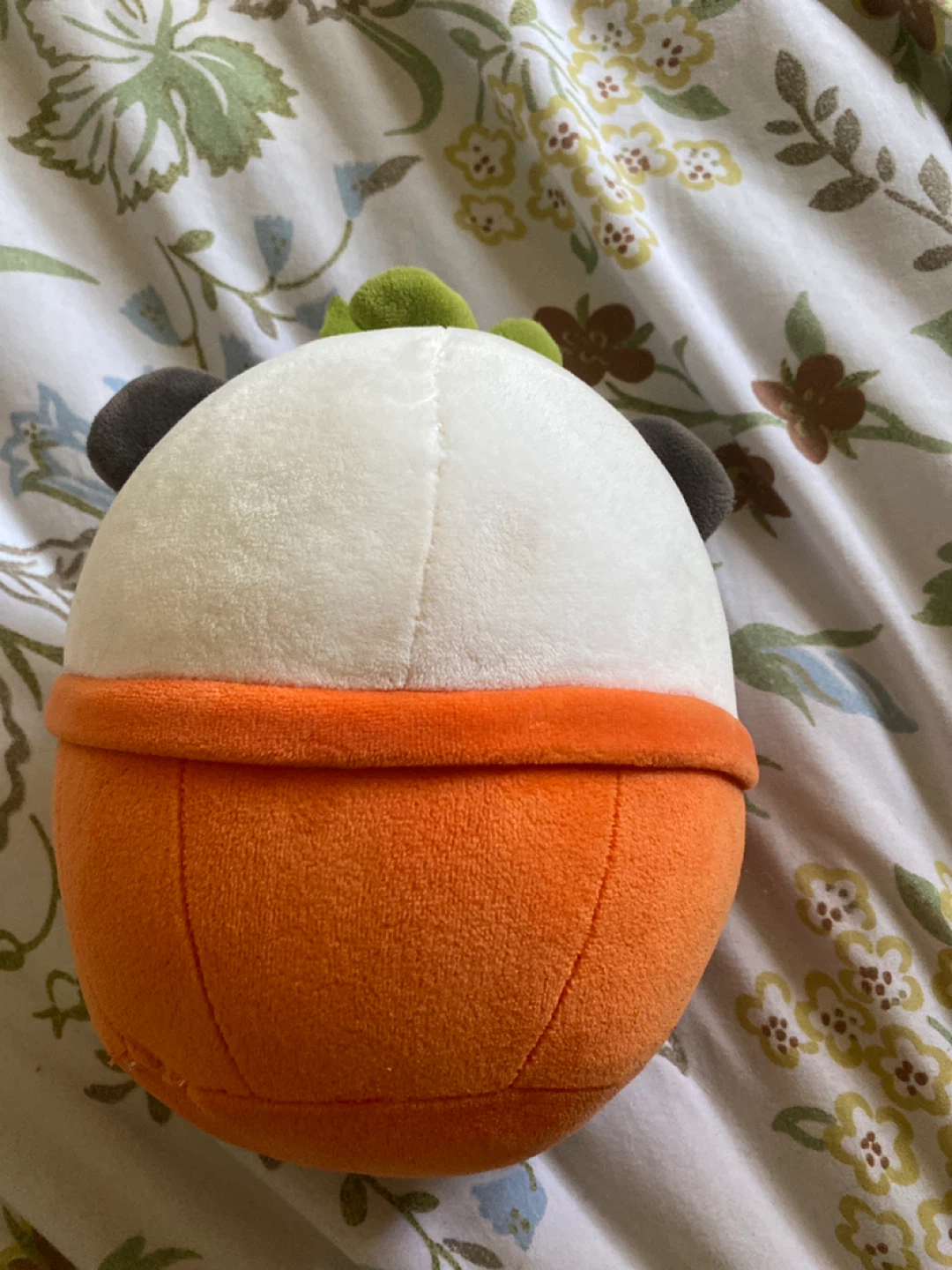 Plush Panda in Pumpkin Costume - photo 2