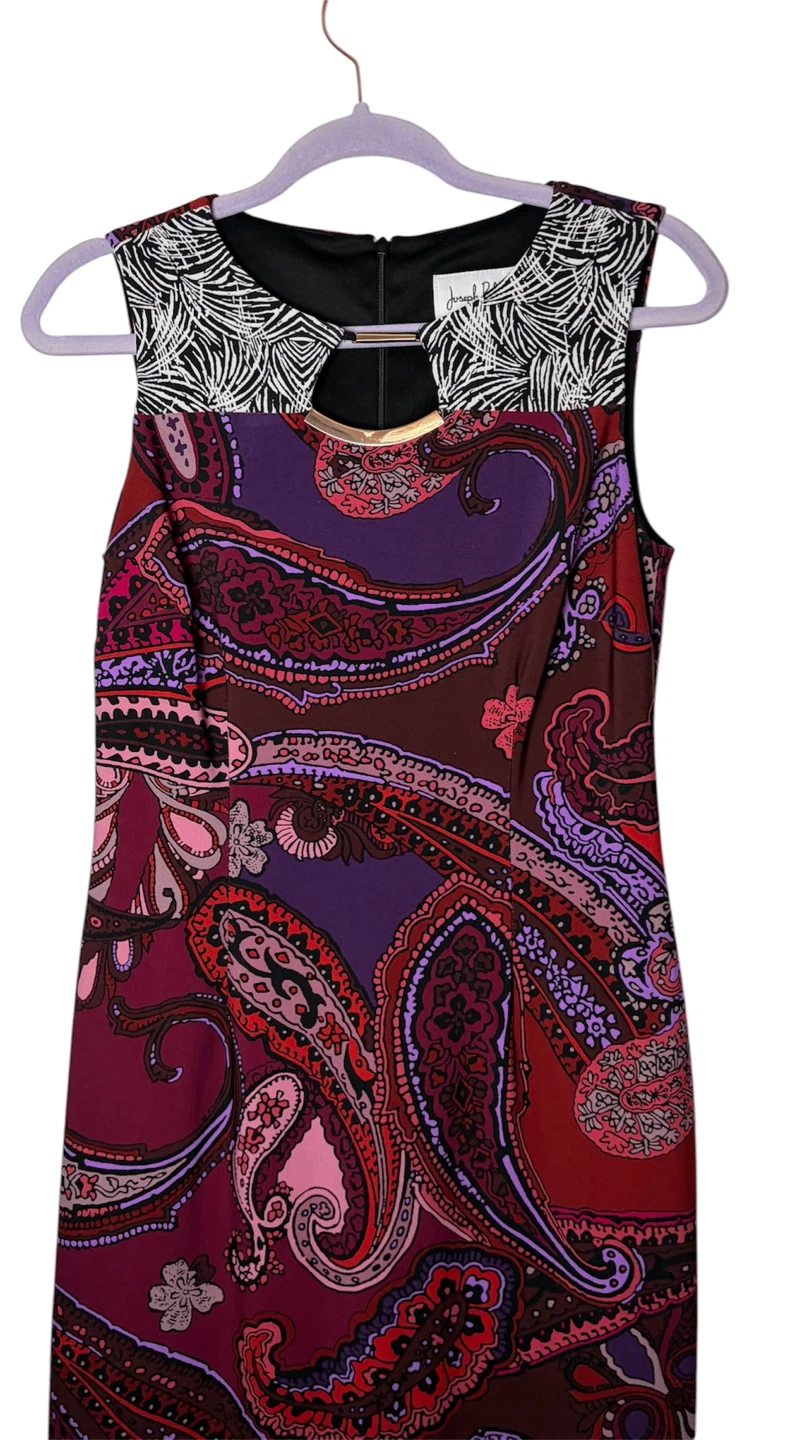 Joseph Ribkoff Paisley Print Dress Style 184646 - photo 4