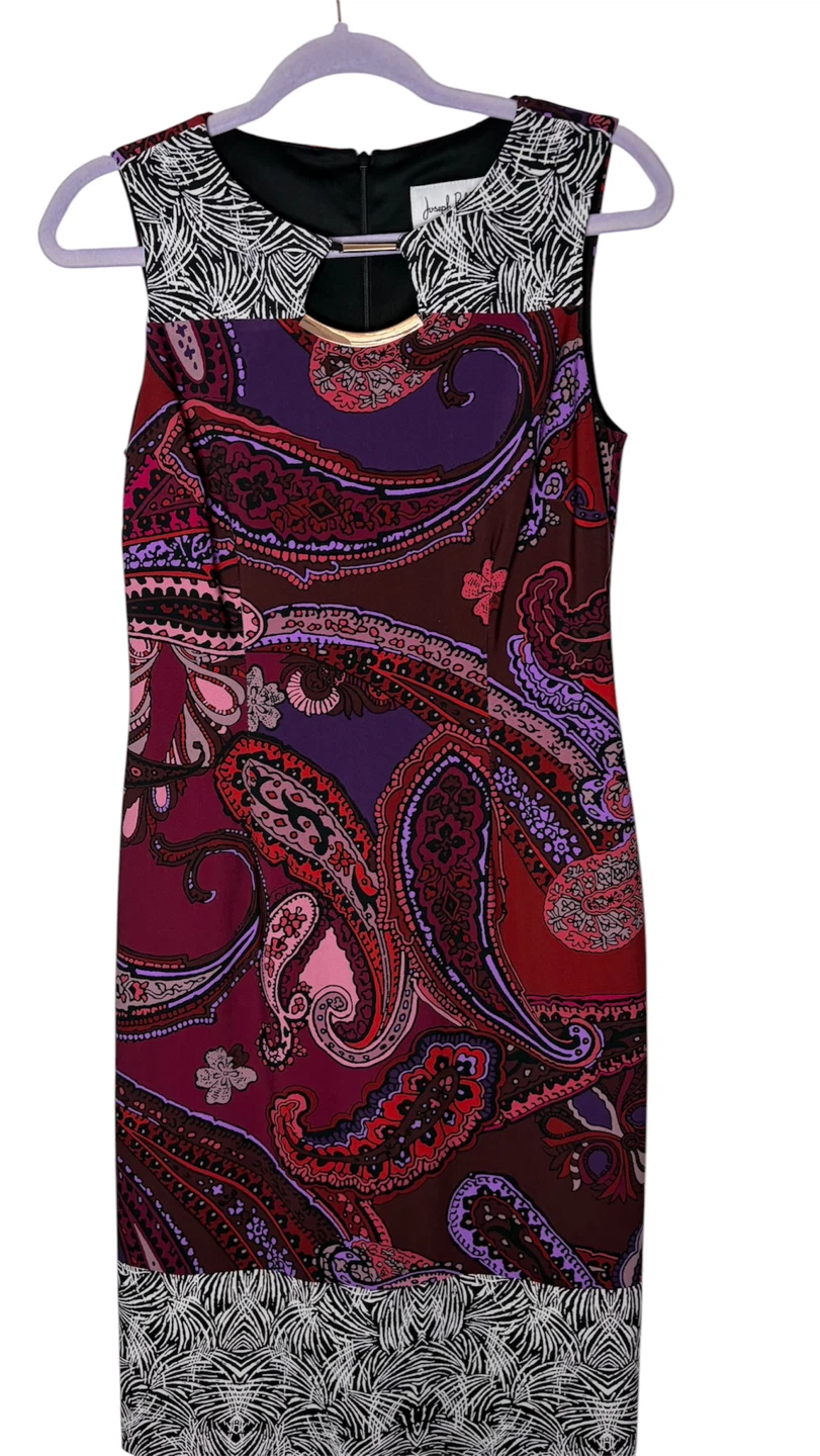 Joseph Ribkoff Paisley Print Dress Style 184646 - photo 2