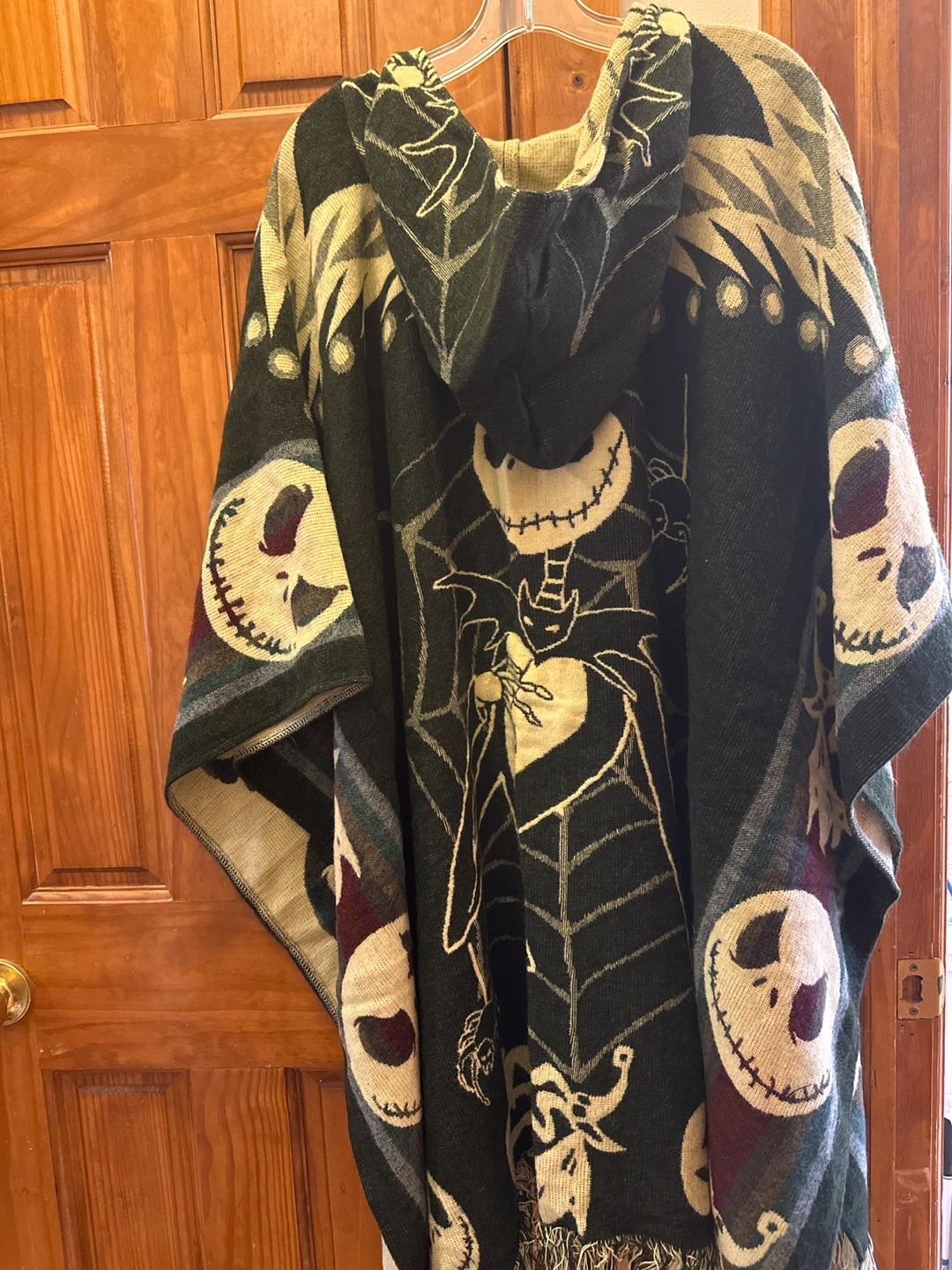The Nightmare Before Christmas Jack Skellington Poncho - photo 2