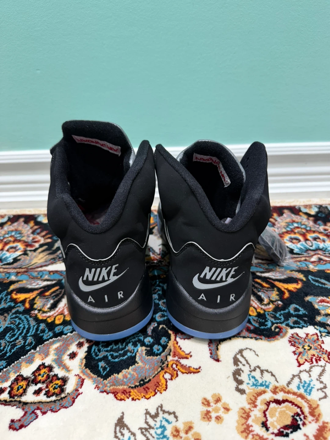 Jordan 5 Retro 'Wolf Grey' Sneakers - photo 4