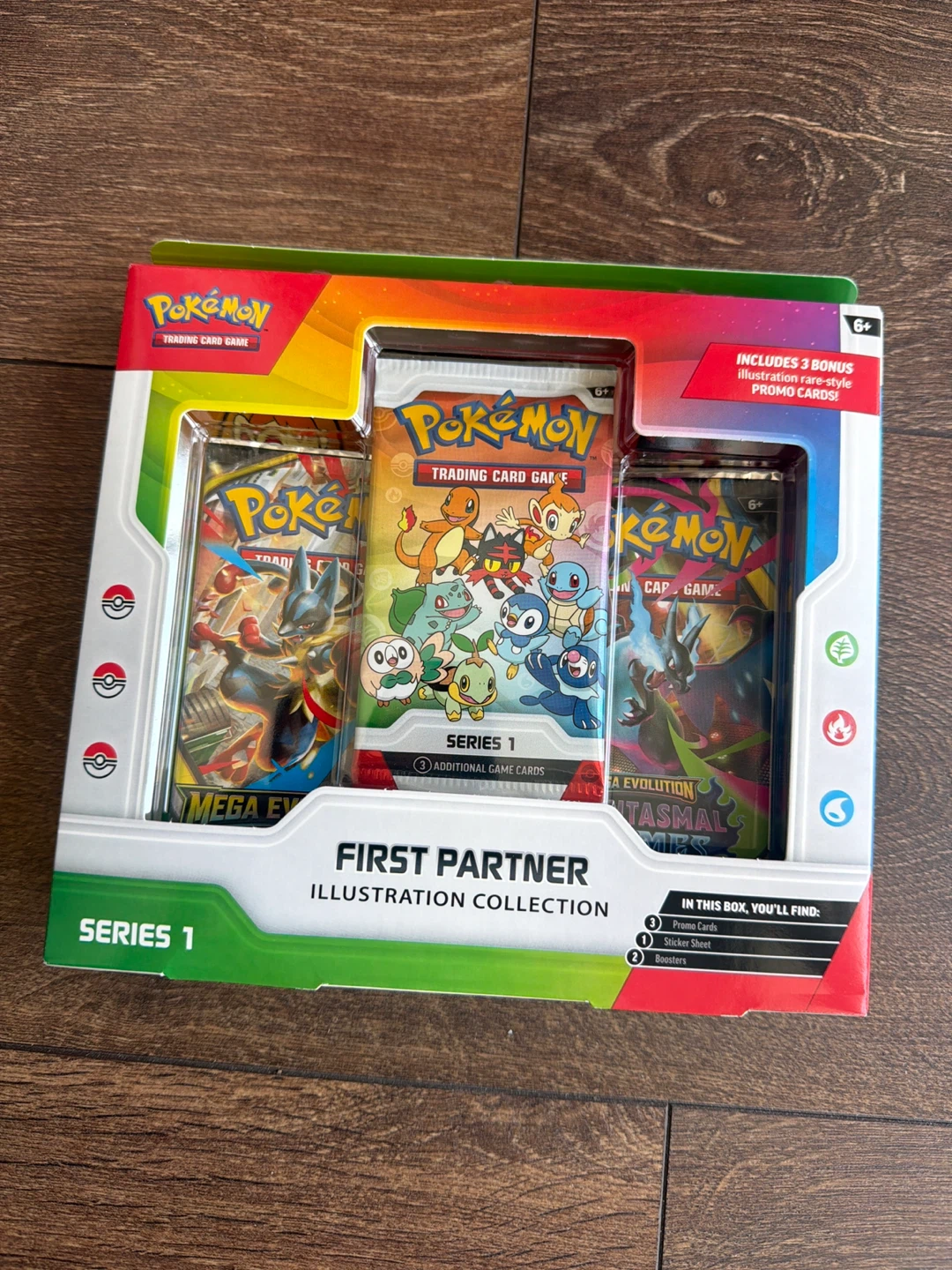 Pokémon First Partner Illustration Collection - Series 1