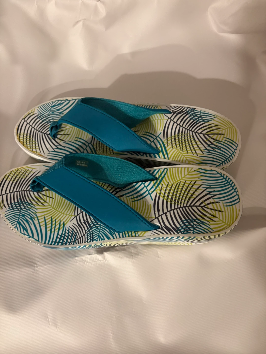 Tropical wedge Flip Flops Large 🌱 - photo 2