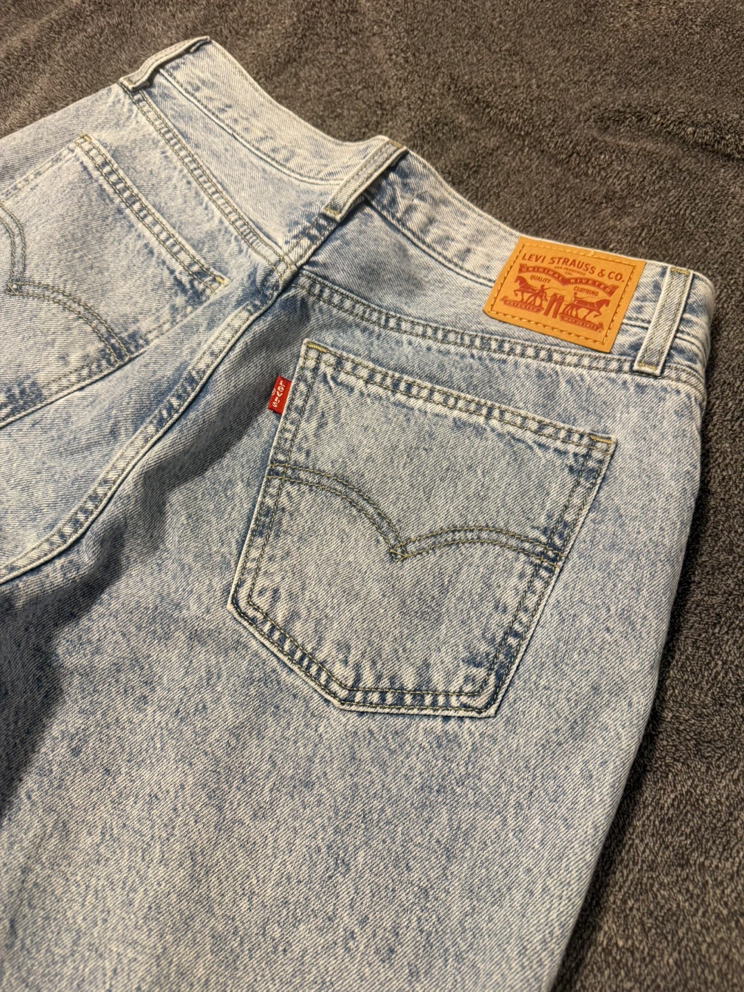 Levi's Low Pro Straight Jeans Size 28 - photo 5