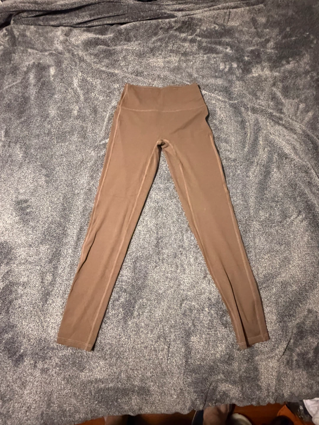 Alo Yoga Brown Ruched Leggings Size L