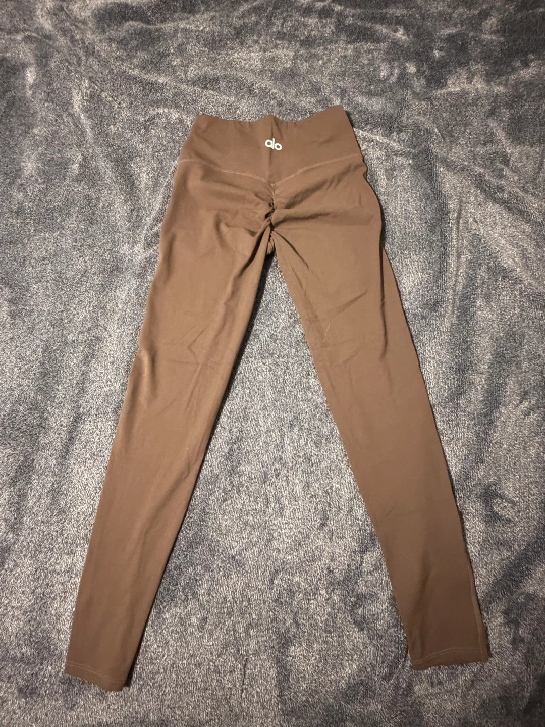 Alo Yoga Brown Ruched Leggings Size L - photo 2