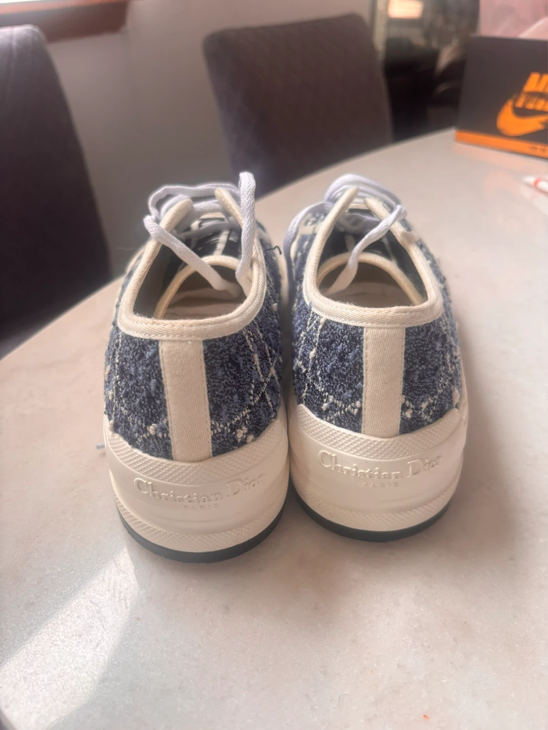 Christian Dior Women's Sneakers - Blue Tweed - photo 5