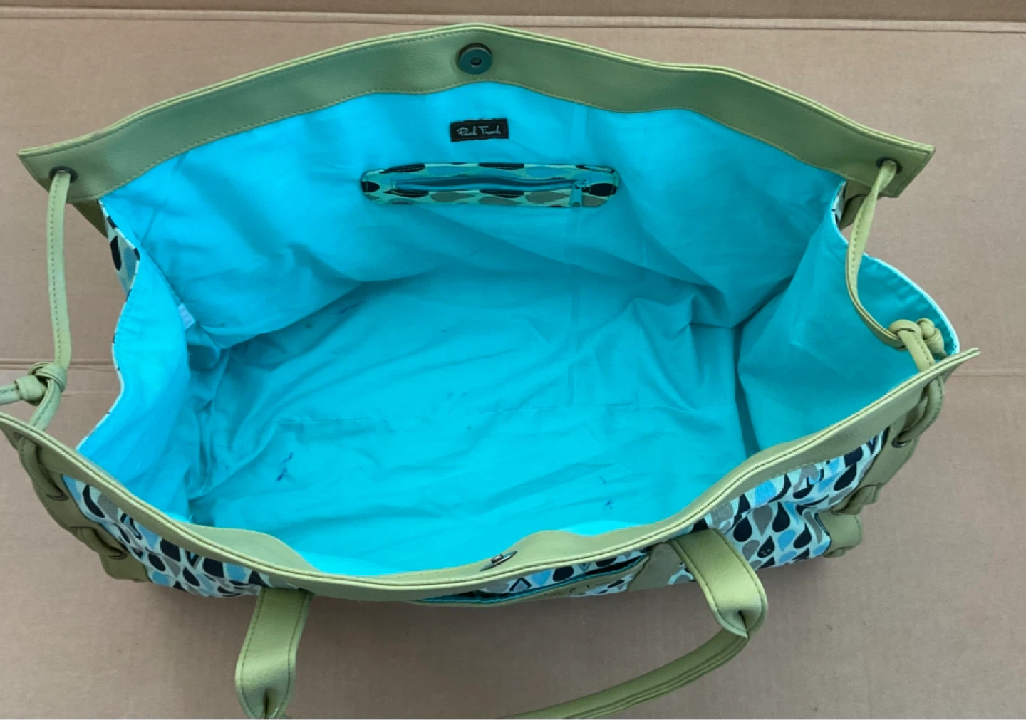 Paul Frank Raindrop Print Tote Bag - photo 3
