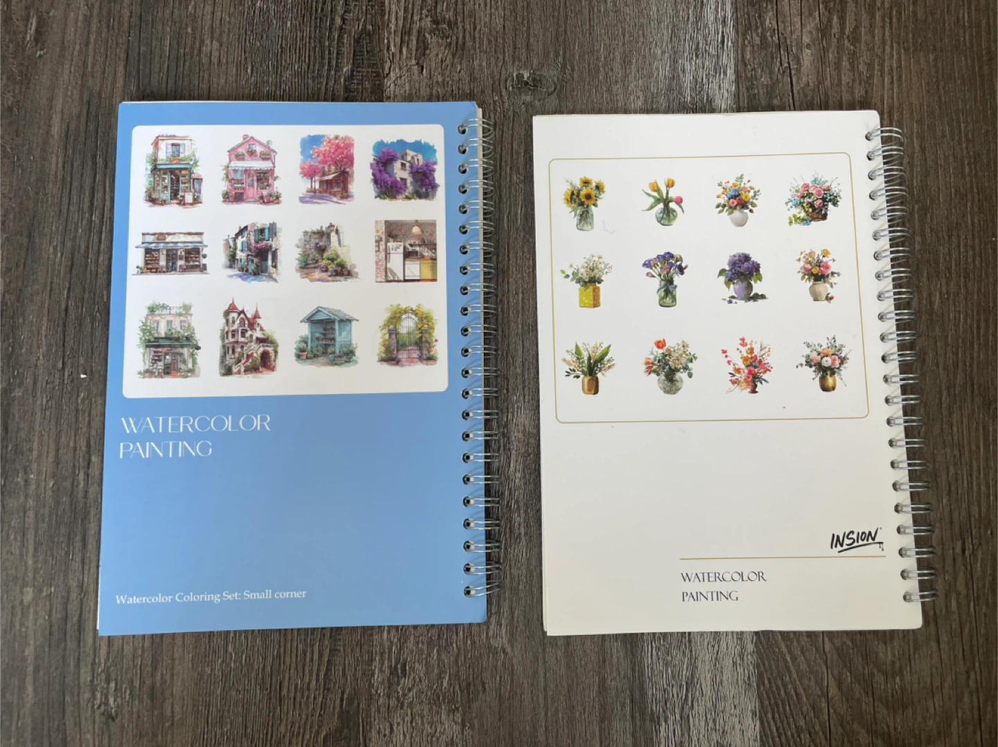 Watercolor Painting Books - Flowers & Small Corner Scenes - photo 2