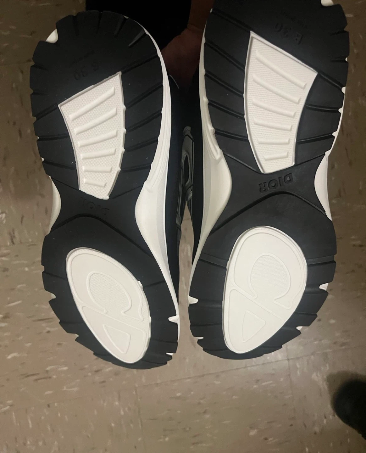 DIOR B23 Sneakers Black White - photo 3