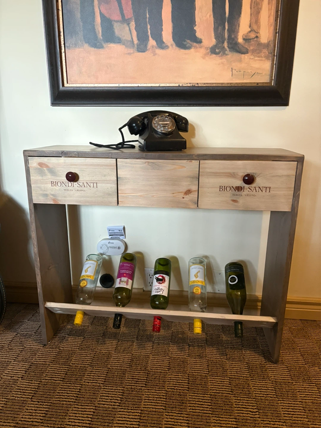 Coffee tables with wine rack - photo 4
