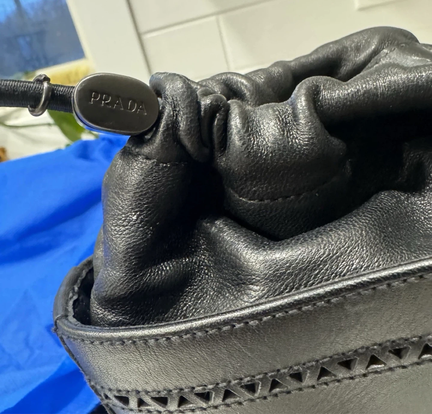 Black Leather Prada Boots Size 8.5 - photo 4