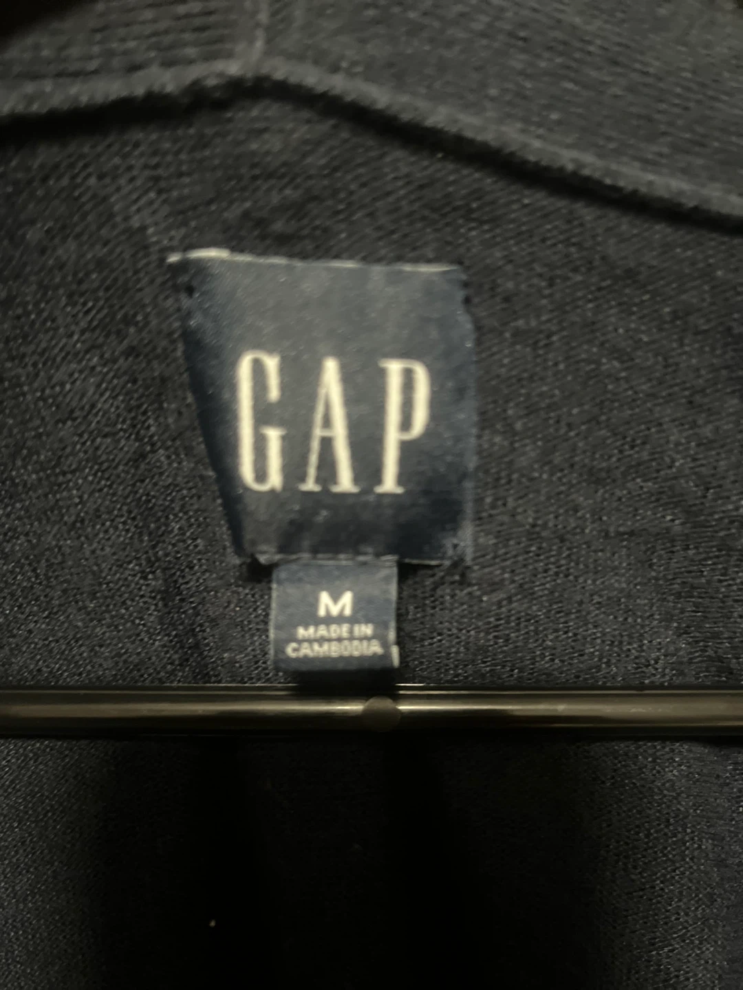 GAP Navy Blue Cardigan Sweater Size M - photo 2