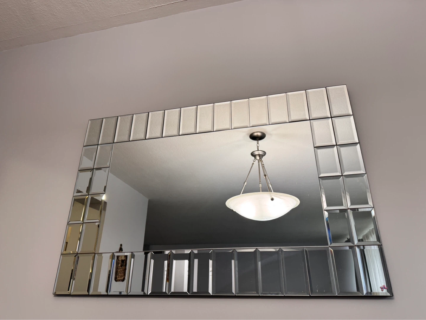 Bevelled Rectangular Wall Mirror