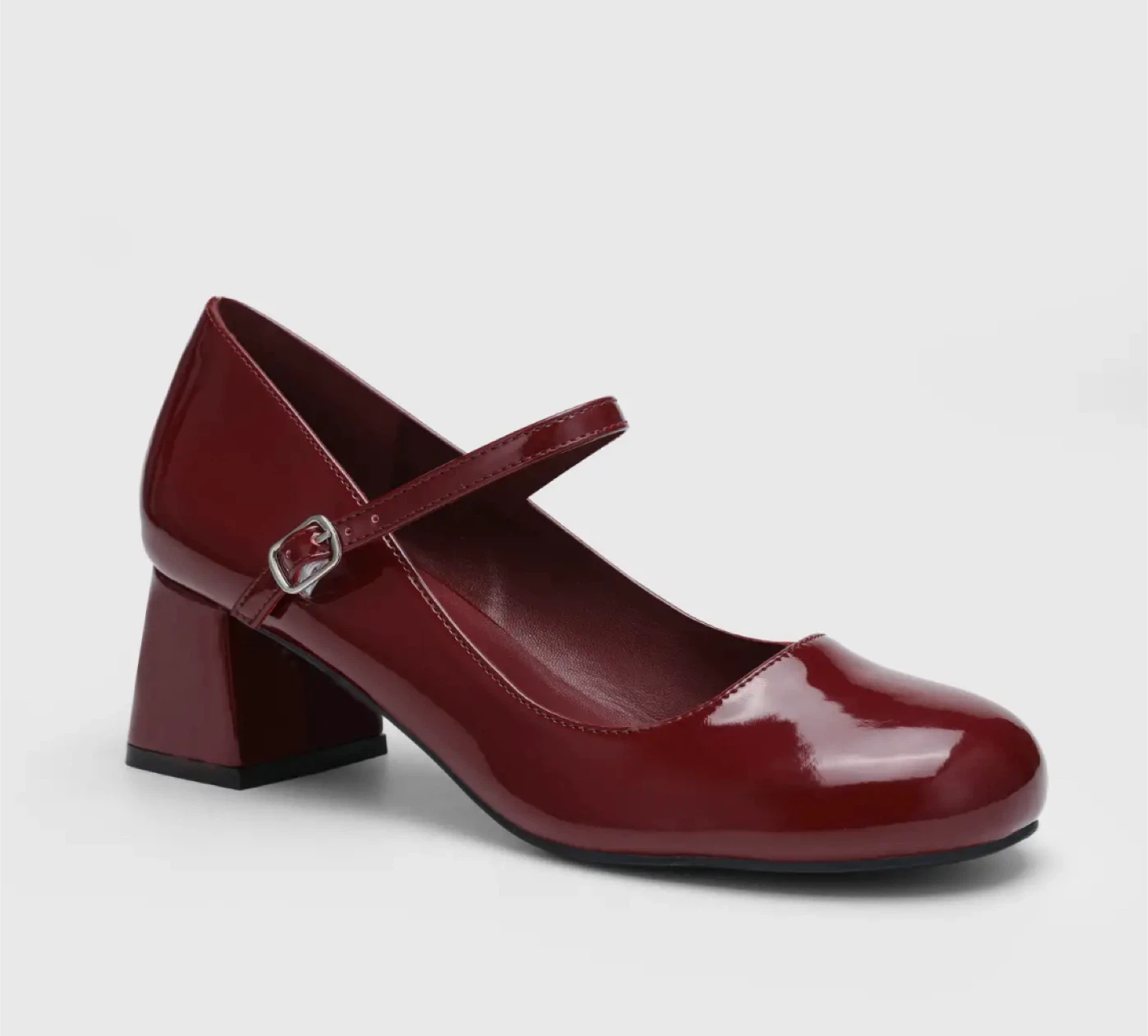 Cider Mary Jane Heels - Red Patent