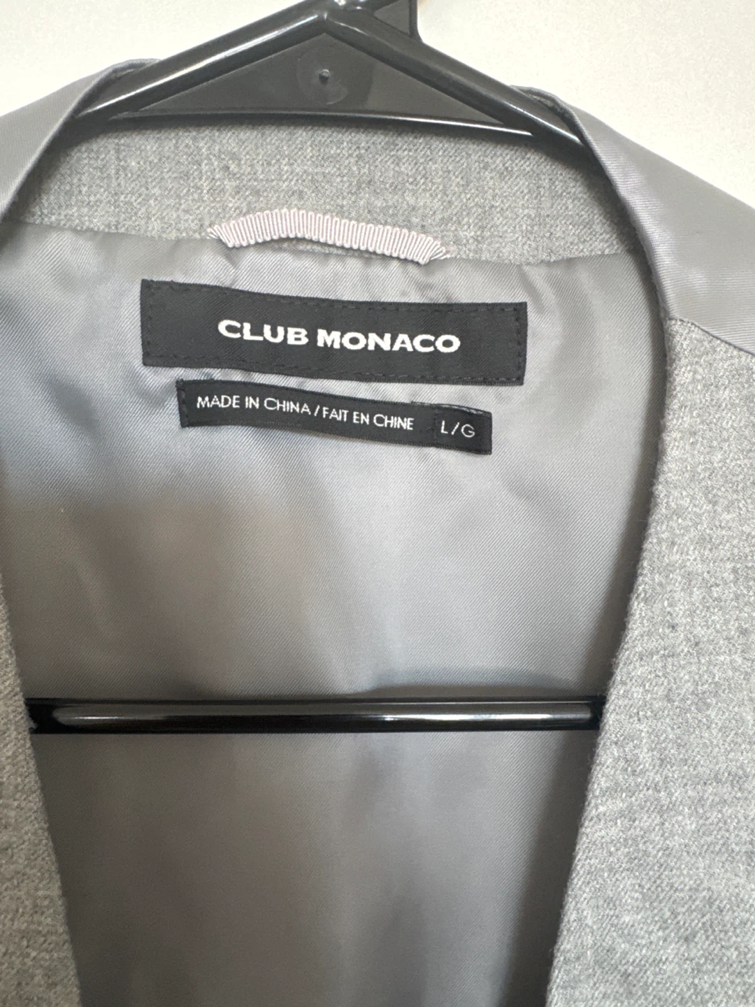 Club Monaco Grey Double-Breasted Vest L/G - photo 2