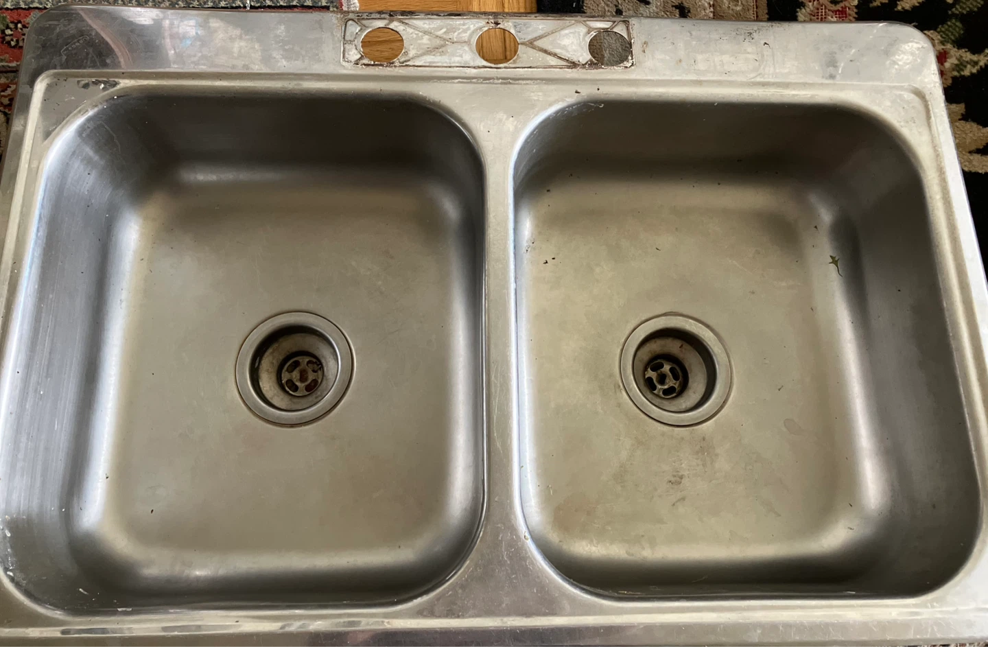 Double Kitchen Sink - Stainless Steel