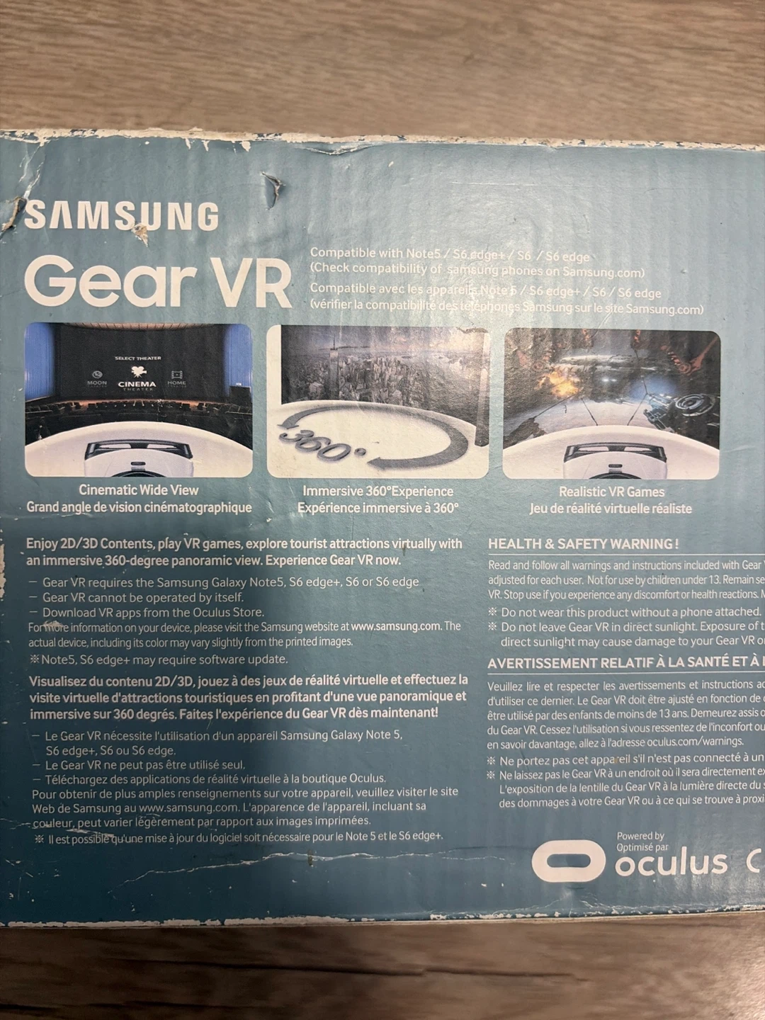 Samsung Gear VR Virtual Reality Headset SM-R322 - photo 4