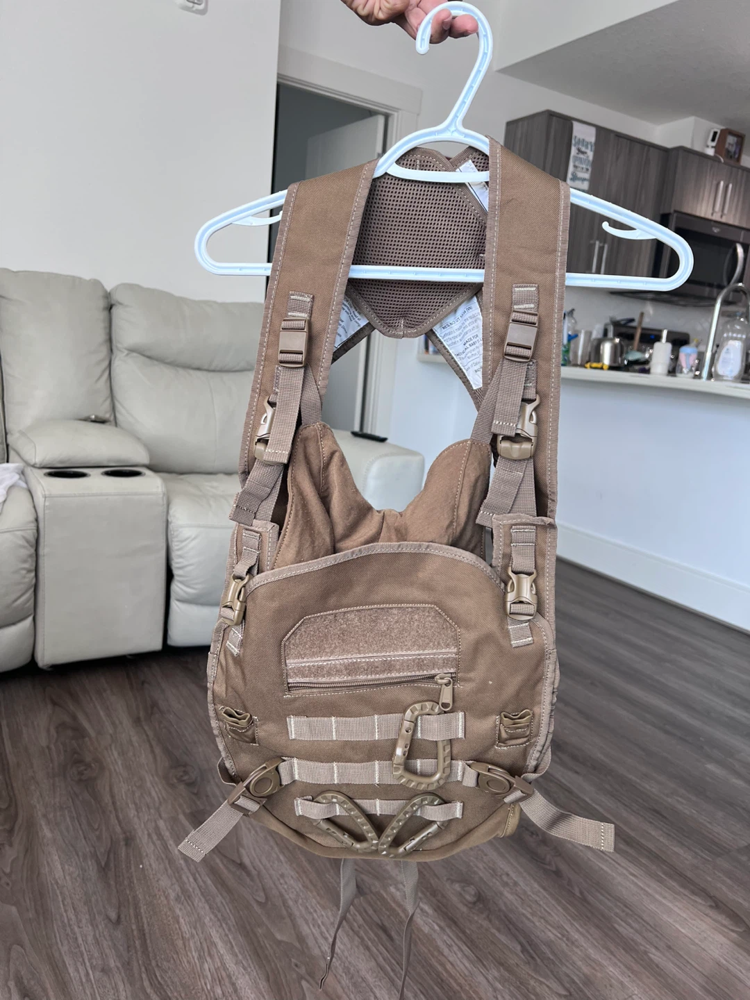 Baby carrier vest