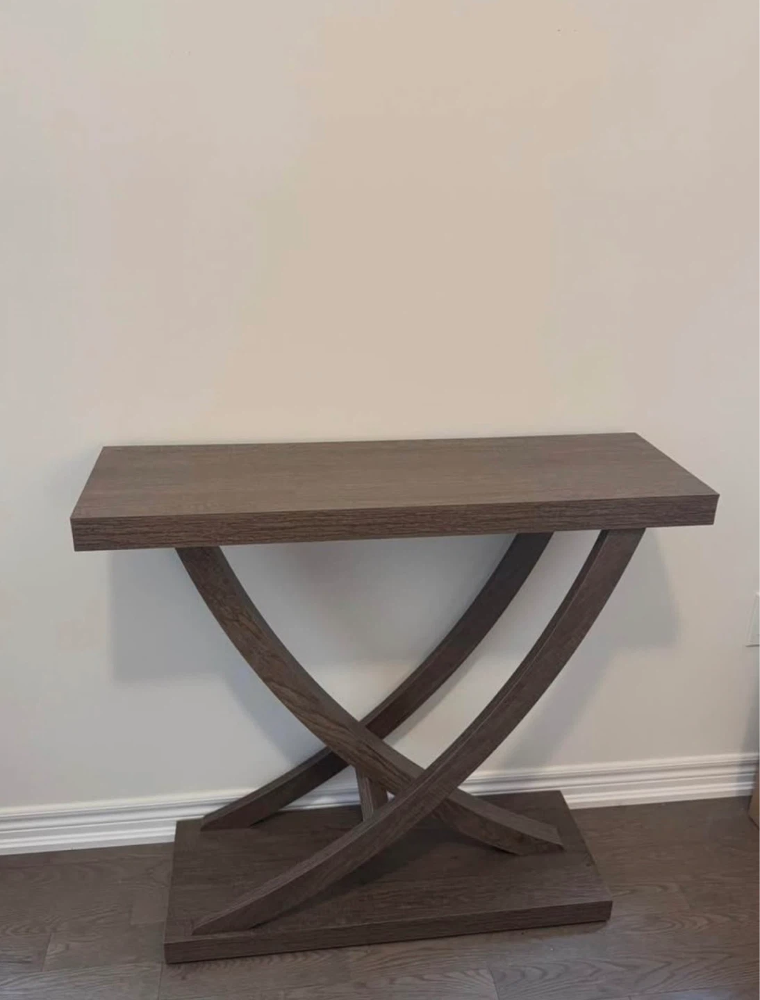 35 Inch Console Table - Brown - photo 2