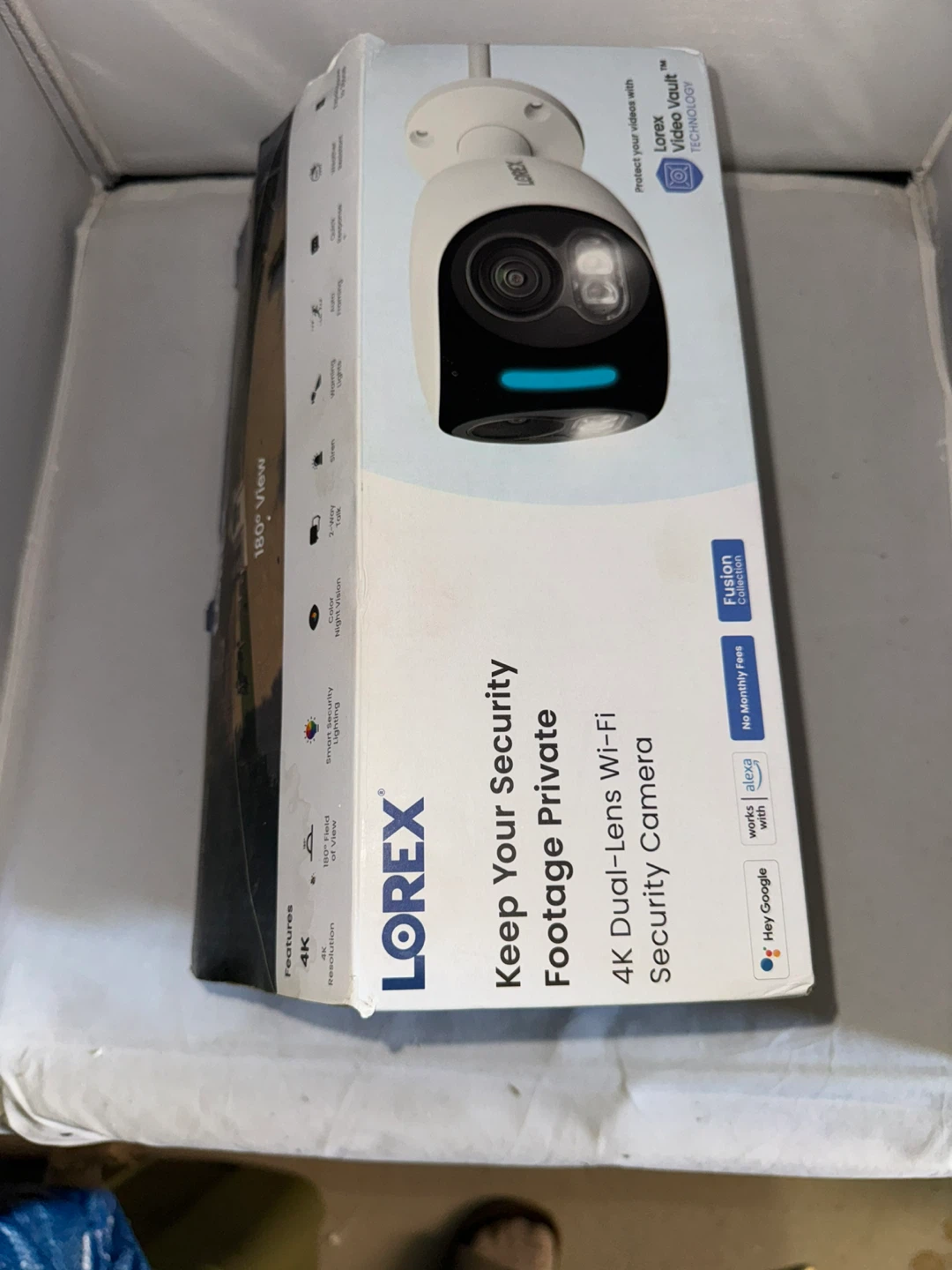 Lorex security camera,dual-lens Wi-Fi outdoor (Model W891UA-Z) - photo 2
