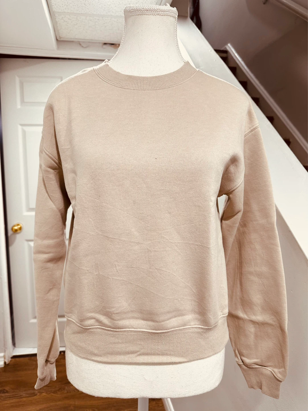 Tan Crewneck Sweatshirt