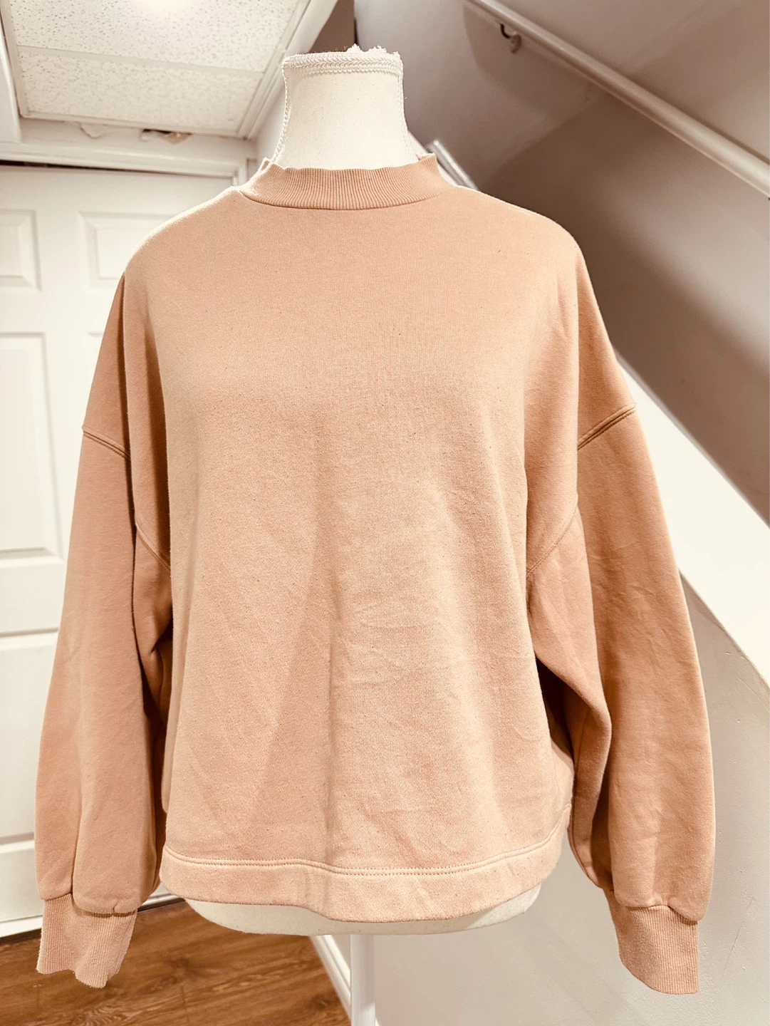 Peach Crewneck Sweatshirt