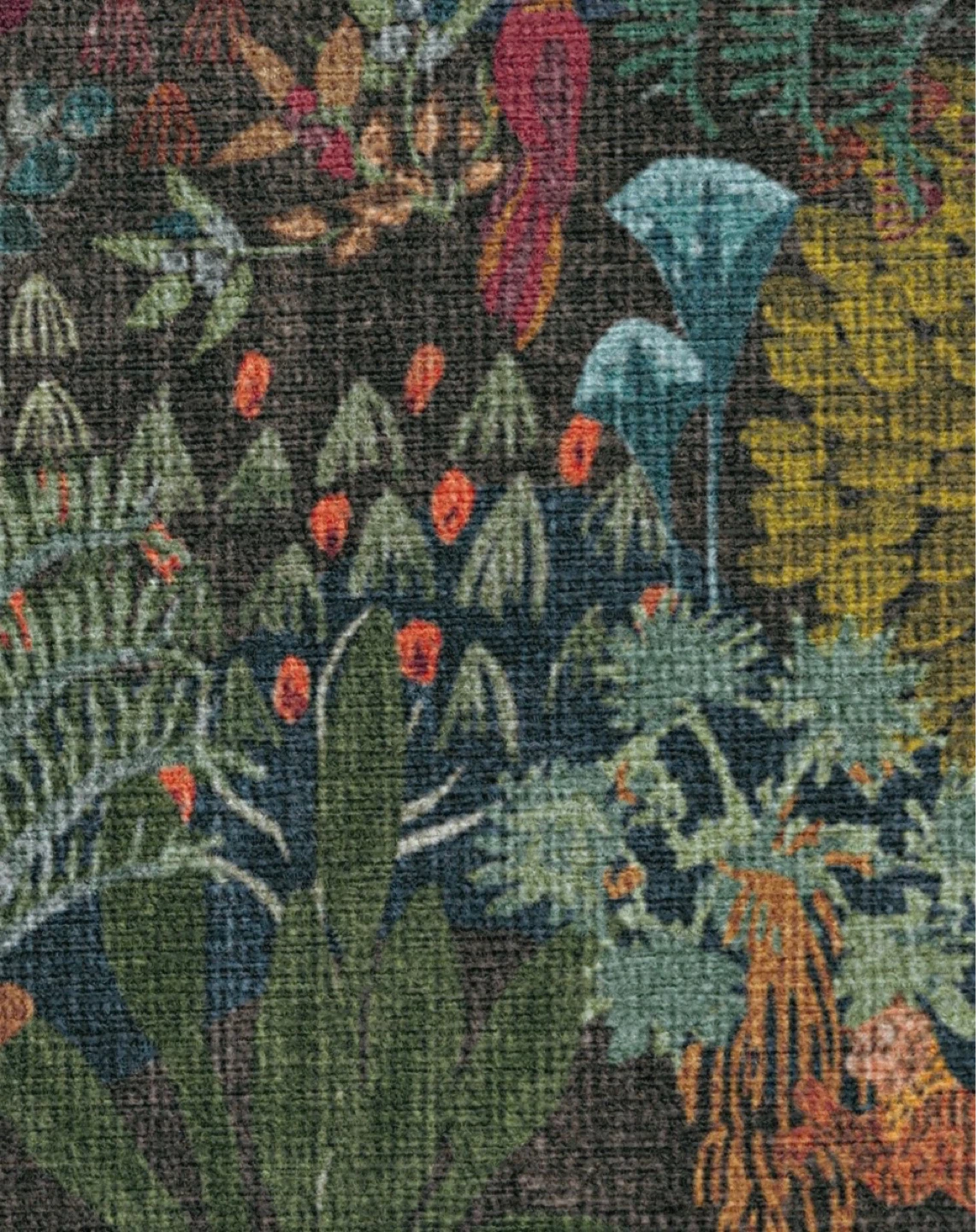 Washable Ruggable Josephine Midnight Flatwoven Round Rug 🌱 - photo 3