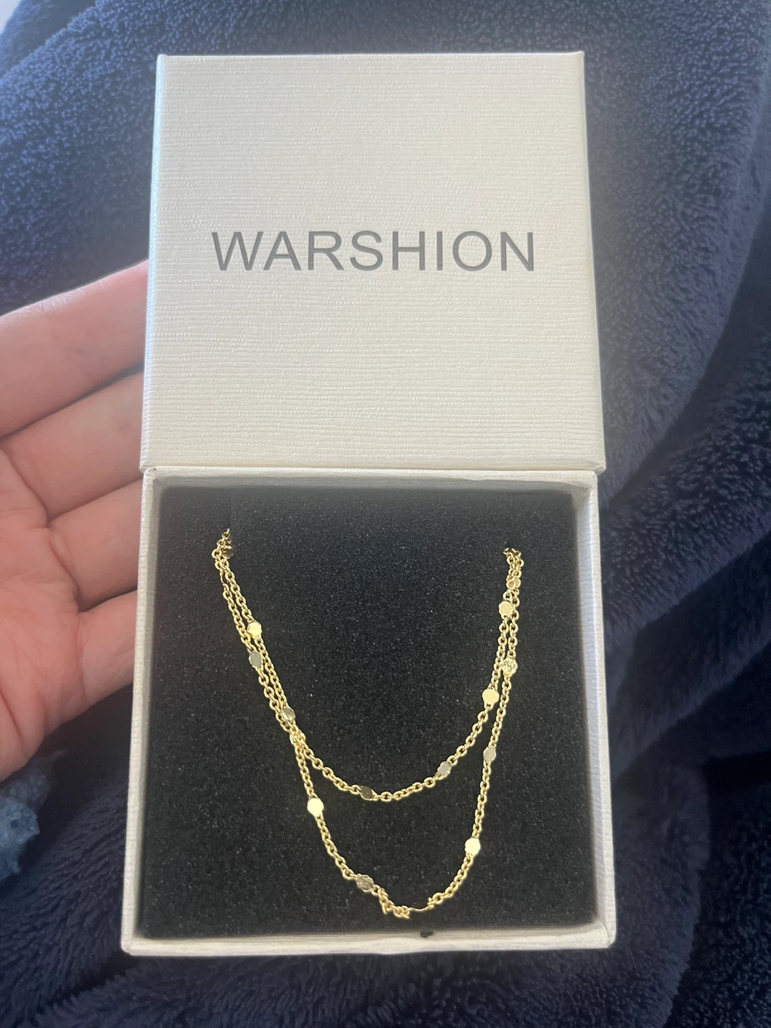 Gold ankle braclet