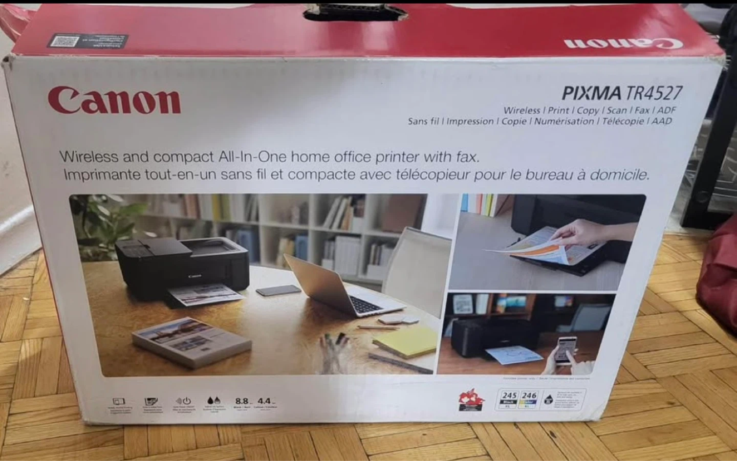 Canon PIXMA TR4527 Wireless All-In-One Printer with Fax