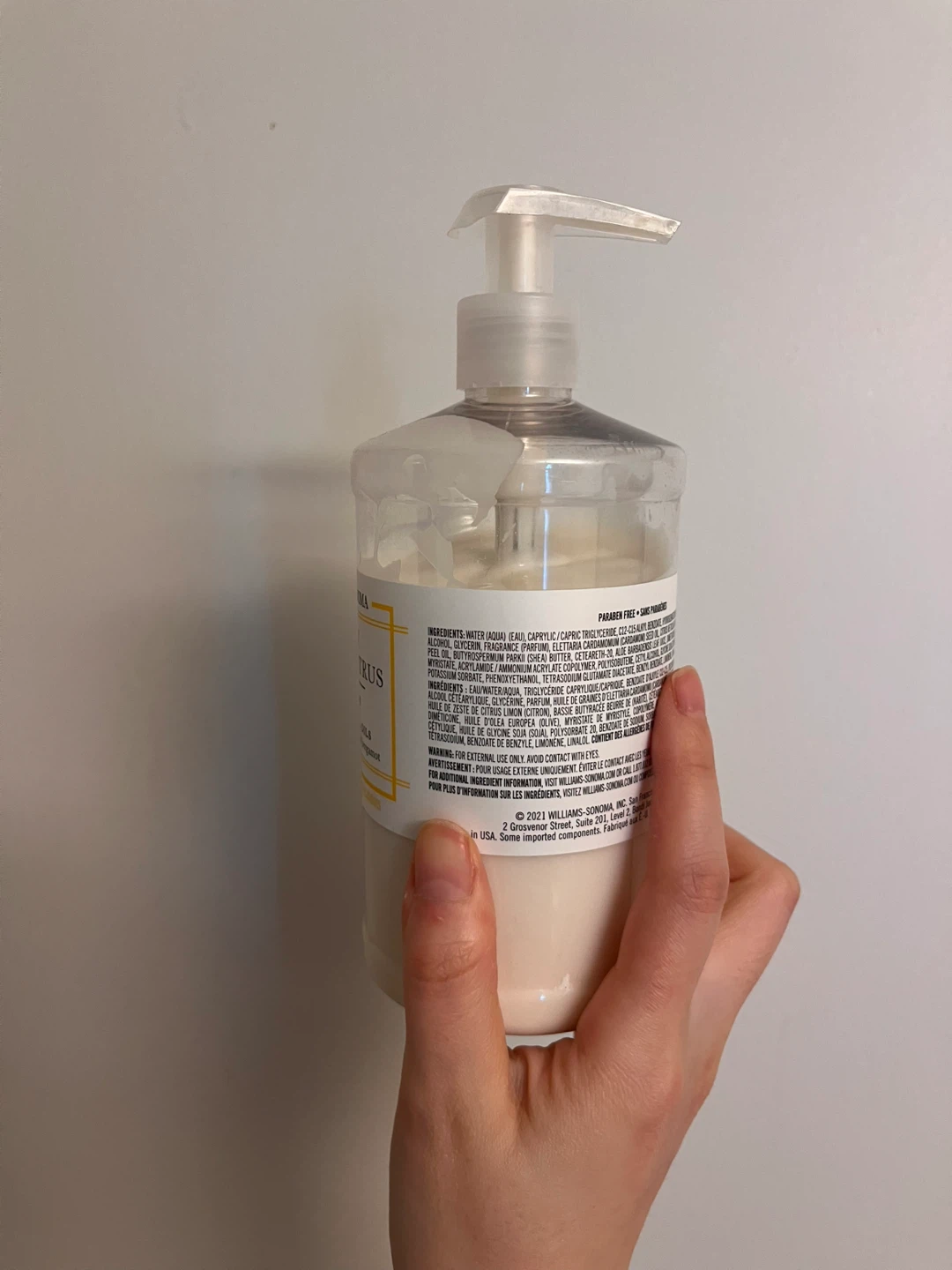FREE!!!!Williams Sonoma Sunny Orange Citrus Hand Lotion 16 fl oz - photo 2