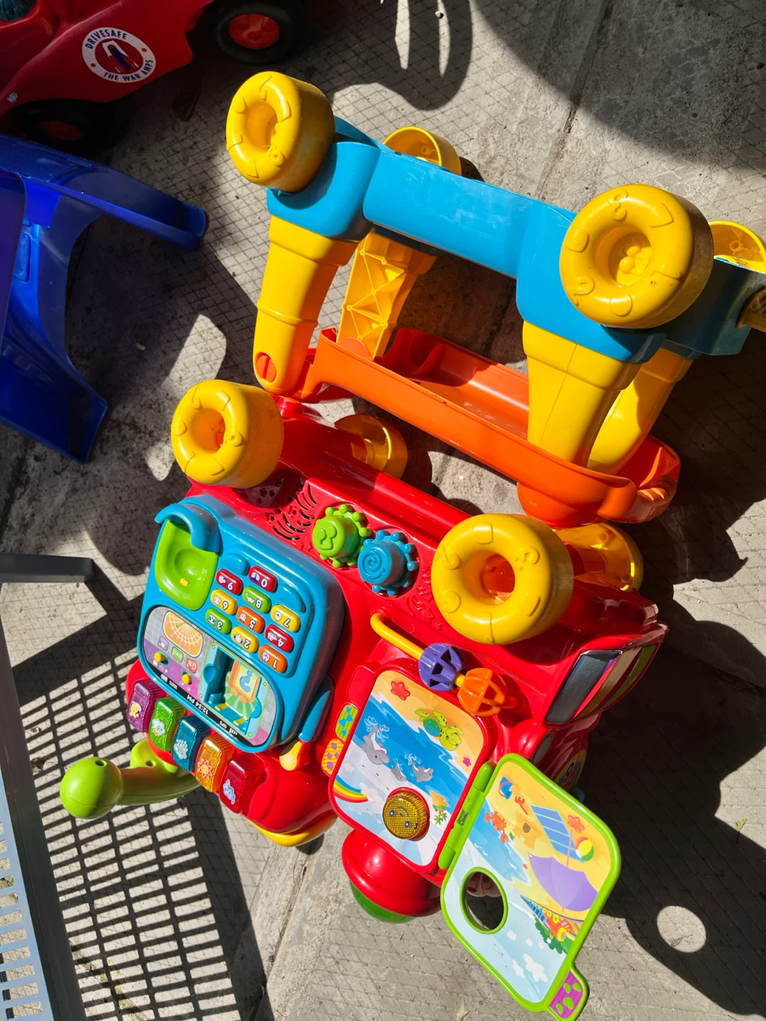 VTech Sit-to-Stand Learn and Grow Activity Walker Toy - photo 3