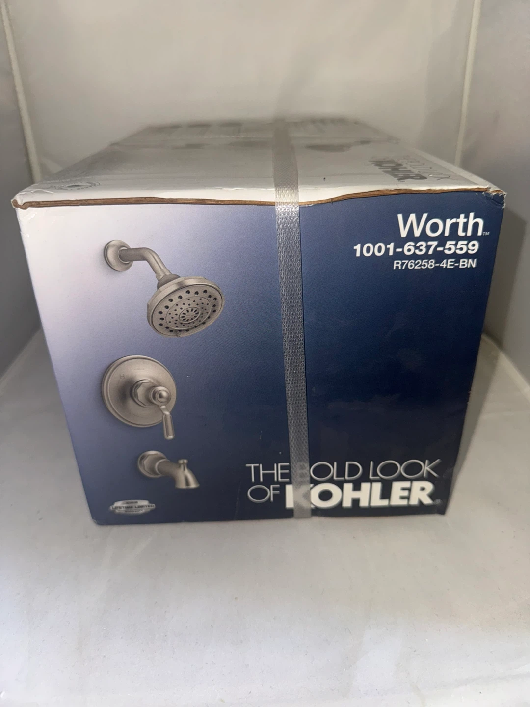 Kohler Worth Bath/Shower Set R76258-4E-BN Vibrant Brushed Nickel