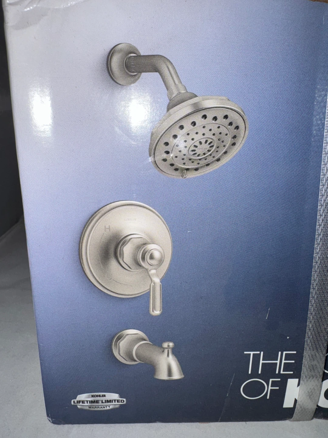 Kohler Worth Bath/Shower Set R76258-4E-BN Vibrant Brushed Nickel - photo 2