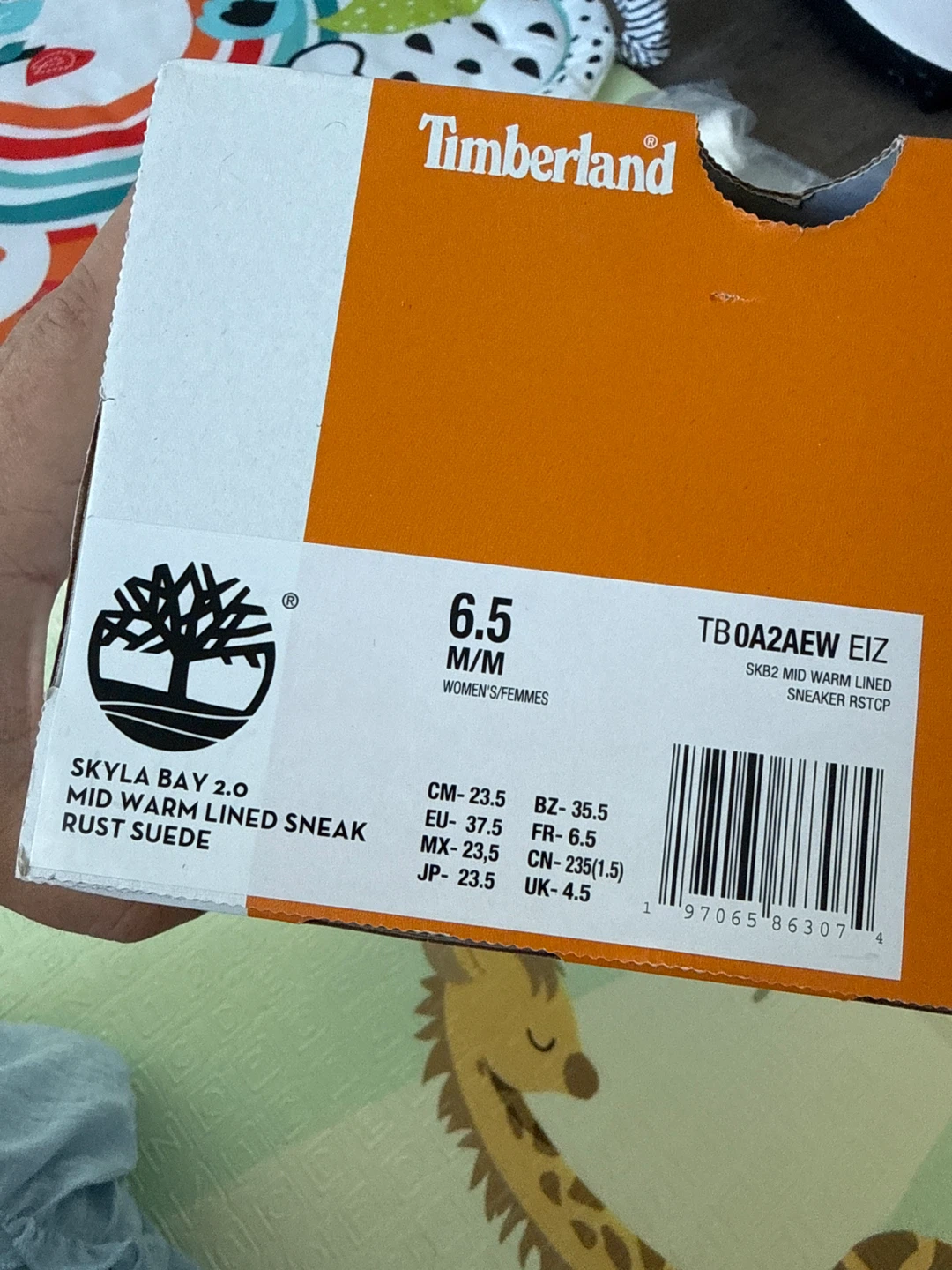 Brand New - Timberland Skyla Bay 2.0 Mid Warm Lined Sneakers - photo 3