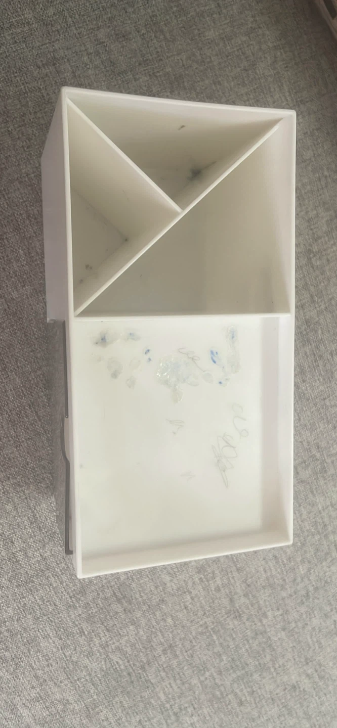 White Desk Organizer with Drawers - photo 2