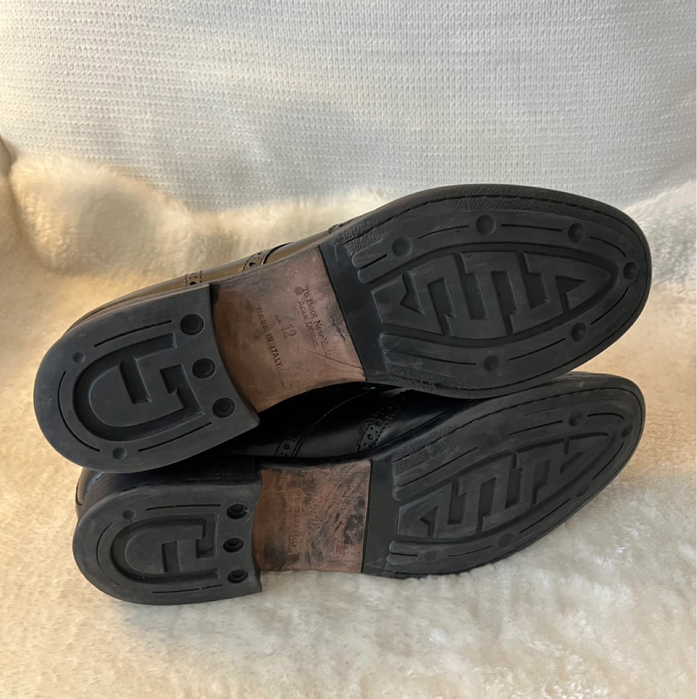 To Boot New York Adam Derrick Leather Men's Size 12 - photo 3