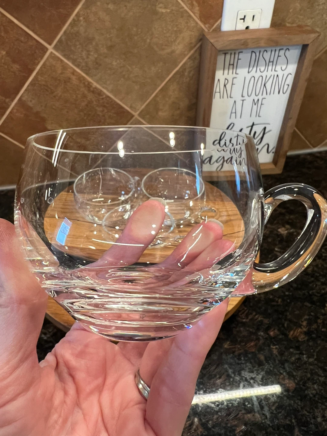 Vintage Crystal Punch Cups - photo 2